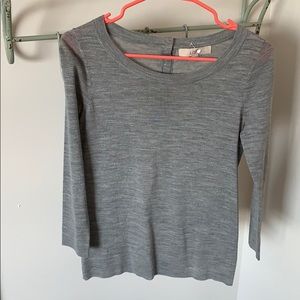 Ann Taylor Loft Grey Sweater